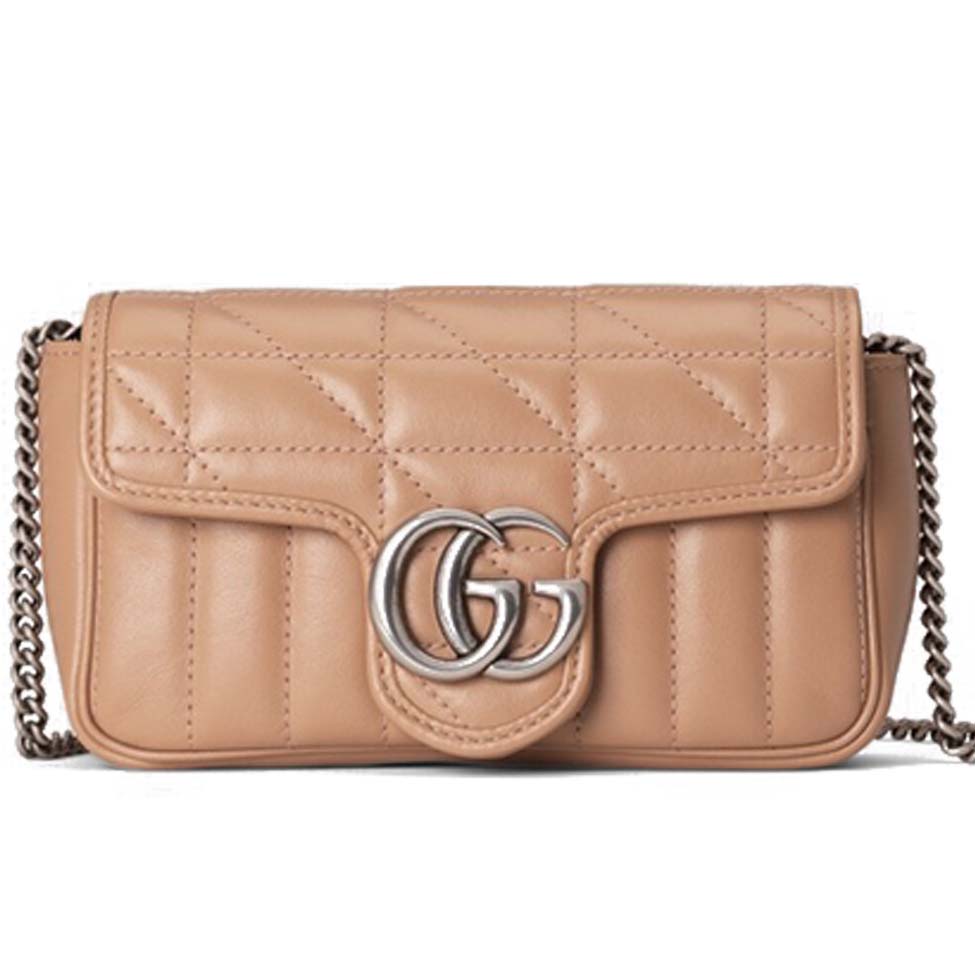 GUCCI GG MARMONT SUPER MINI BAG 476433 (16.5*9.5*4.5cm) GUCCI GG MARMONT SUPER MINI BAG 476433 (16.5*9.5*4.5cm)